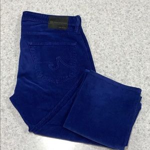 AG Matchbox 33X34 Corduroy Blue AdrianoGoldschmied